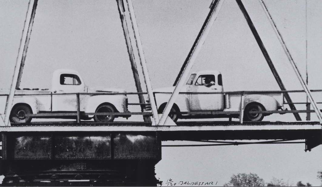 John Baldessari - On the Bridge