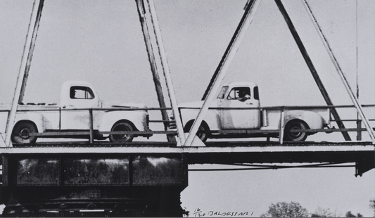 John Baldessari - On the Bridge