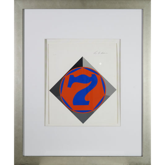 ROBERT INDIANA (1928 – 2018) – Screenprint – Heptagon