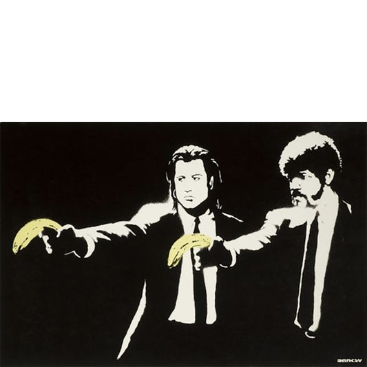 BANKSY – Screenprint Pulp Fiction