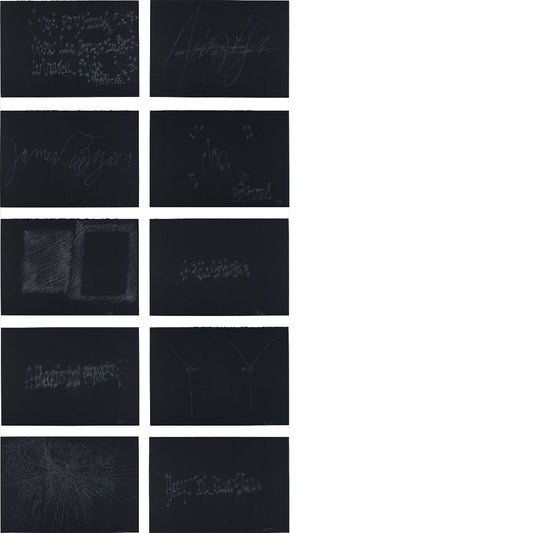PORTFOLIO JOSEPH BEUYS – Frammenti Veneziani I-II-III-IIII-IIIII