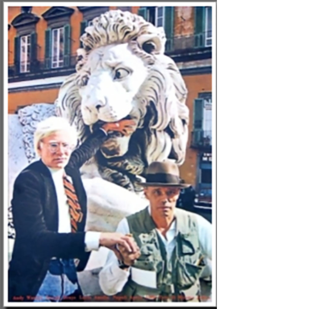 SCREEN PRINT ANDY WARHOL JOSEPH BEUYS – Lucio Amelio Gallery Naples